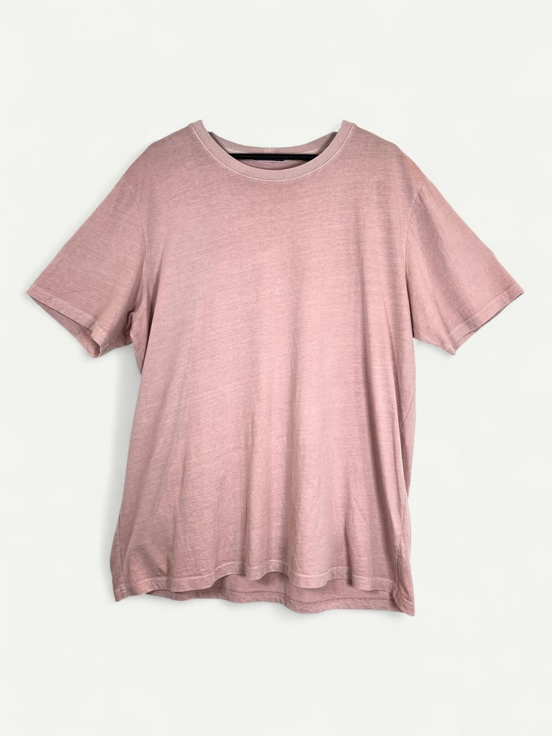 Dusty Pink Cotton T-Shirt