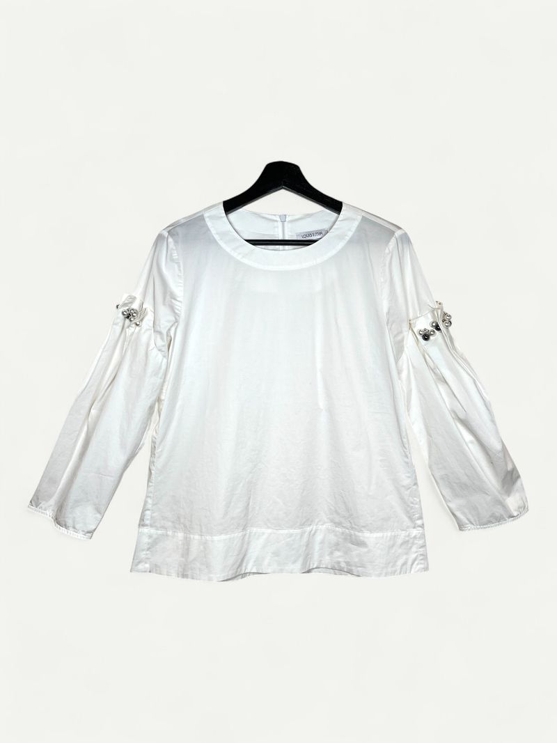 White Long Sleeve Blouse
