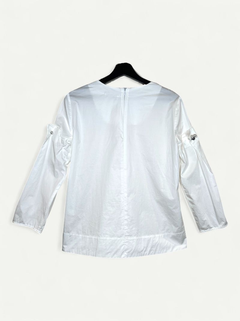 White Long Sleeve Blouse