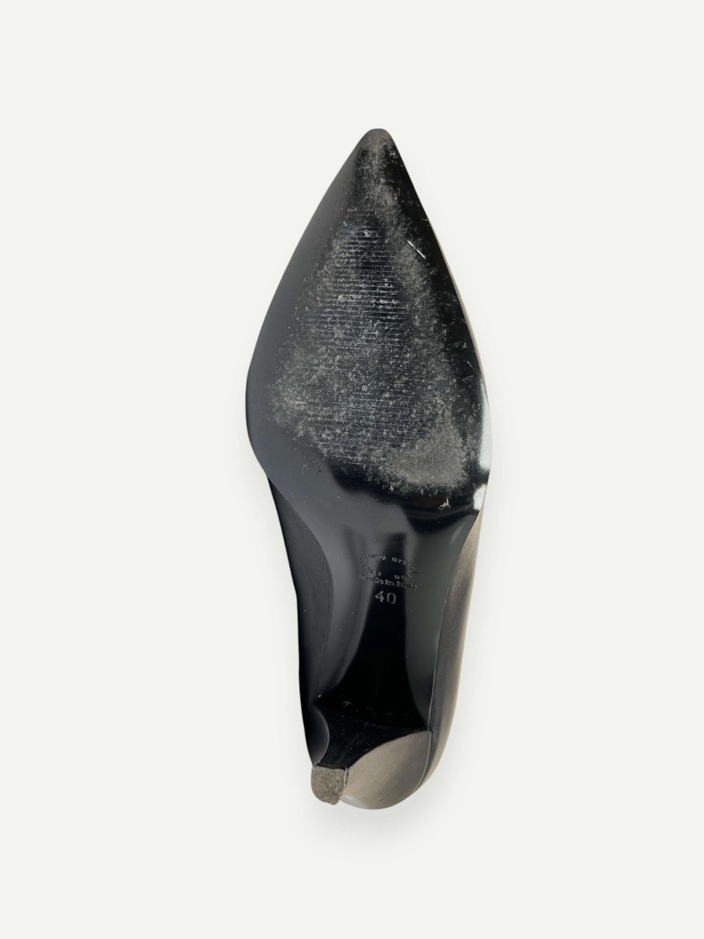 Black Zip Detail High Heel Boot