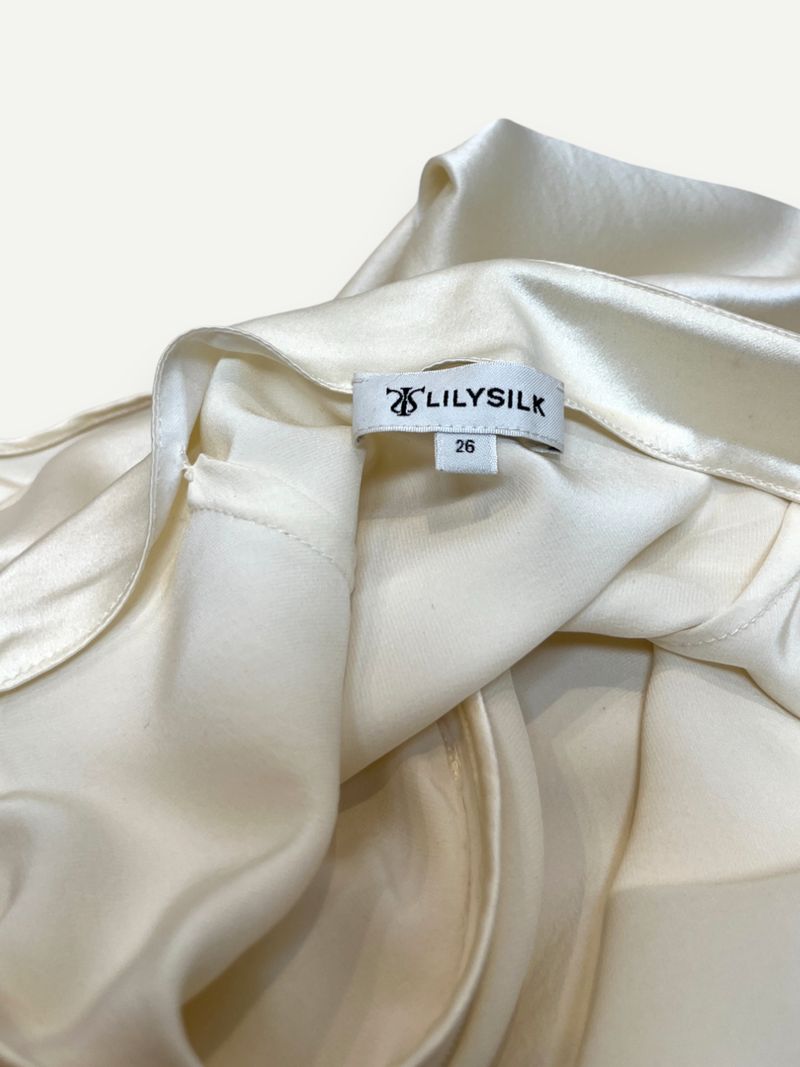 Cream Midi Skirt