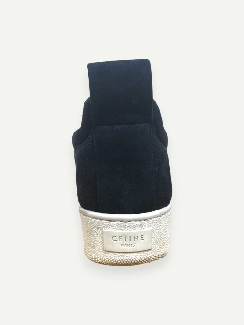 Dark Blue Low Top Sneakers