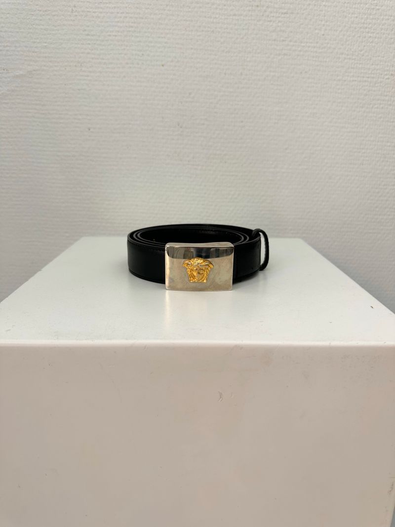 Black Leather Belt