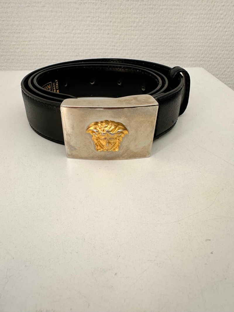 Black Leather Belt