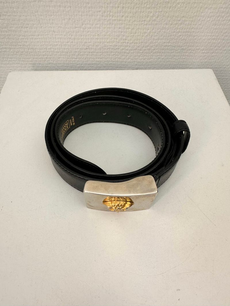 Black Leather Belt