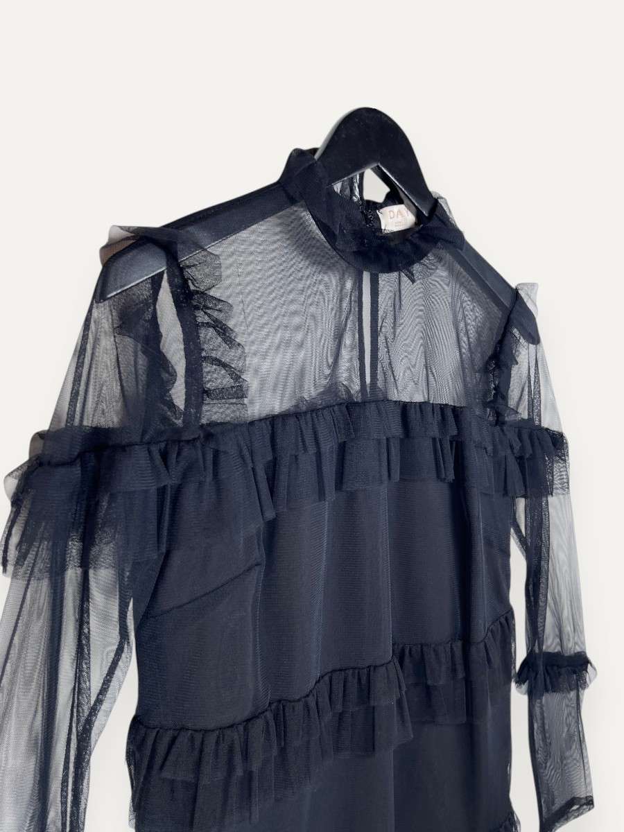 Black Long Sleeve Top