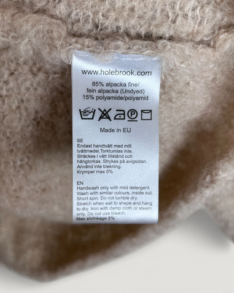 Alpaca Knitted Sweater