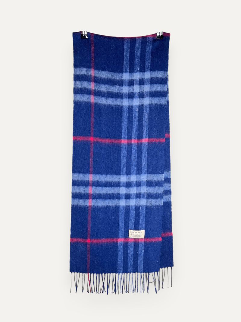 Navy Cashmere Scarf