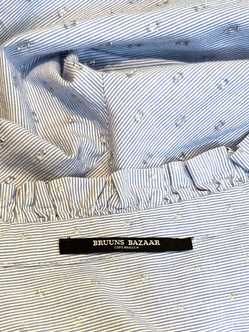 Light Blue Long Sleeve With Glitter