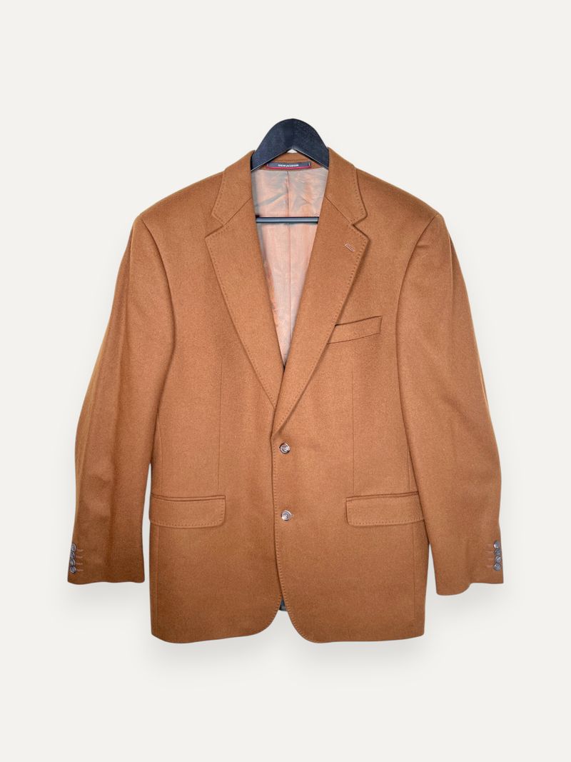 Brown Single Breasted Blazer