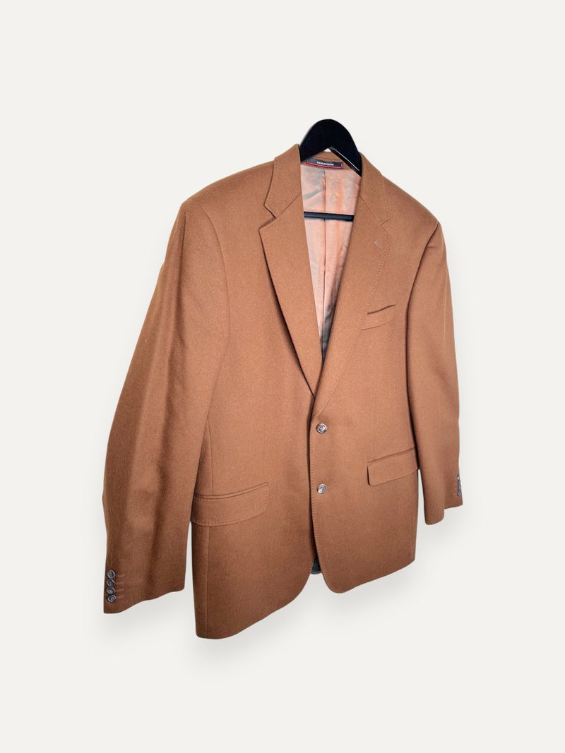 Brown Single Breasted Blazer