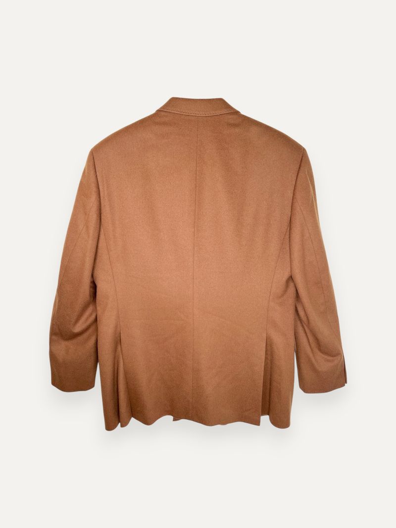 Brown Single Breasted Blazer