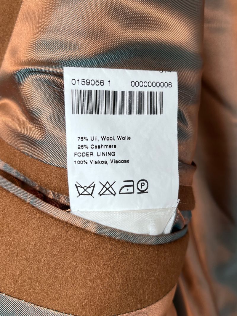 Brown Single Breasted Blazer