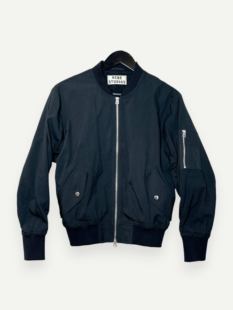 Black Bomber Jacket
