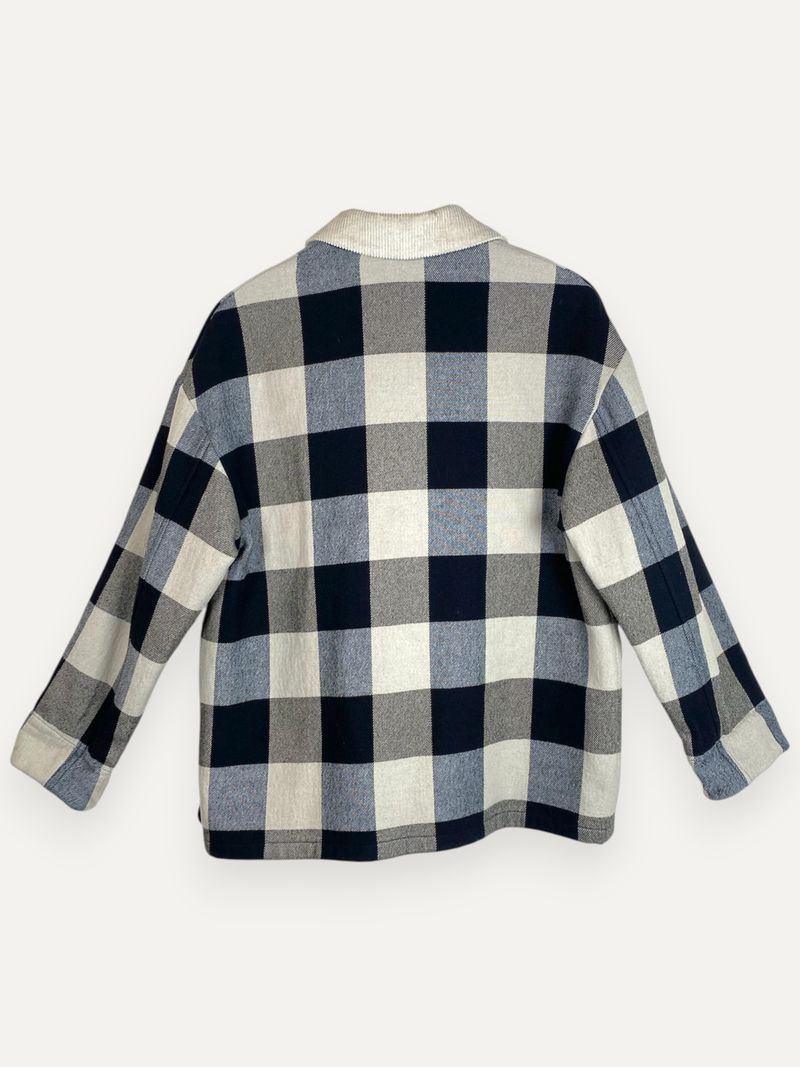 Serpicoq Worker Jacket Black & White Checkered