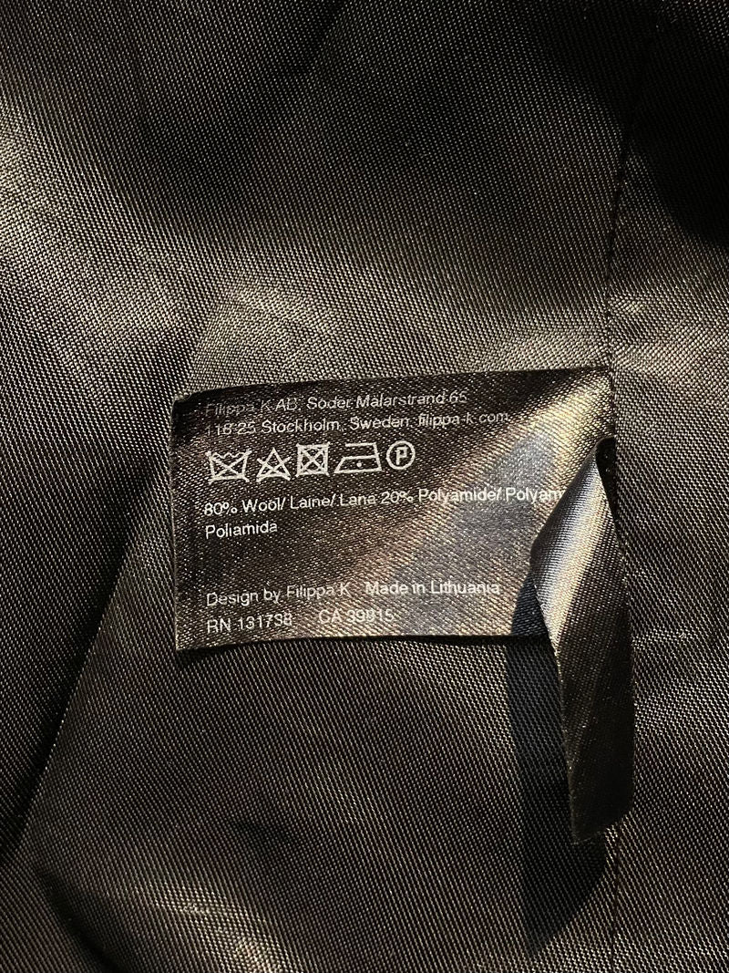 Black Wool Vest