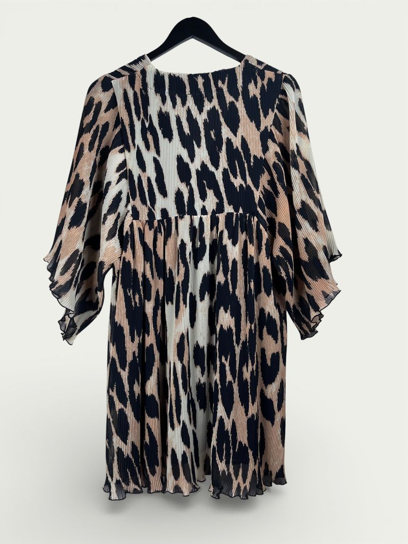 Ganni Animal Print Dress