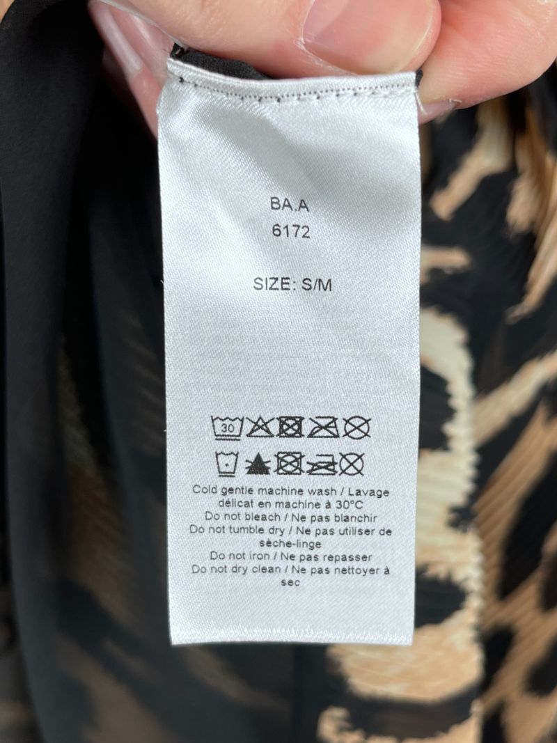 Ganni Animal Print Dress