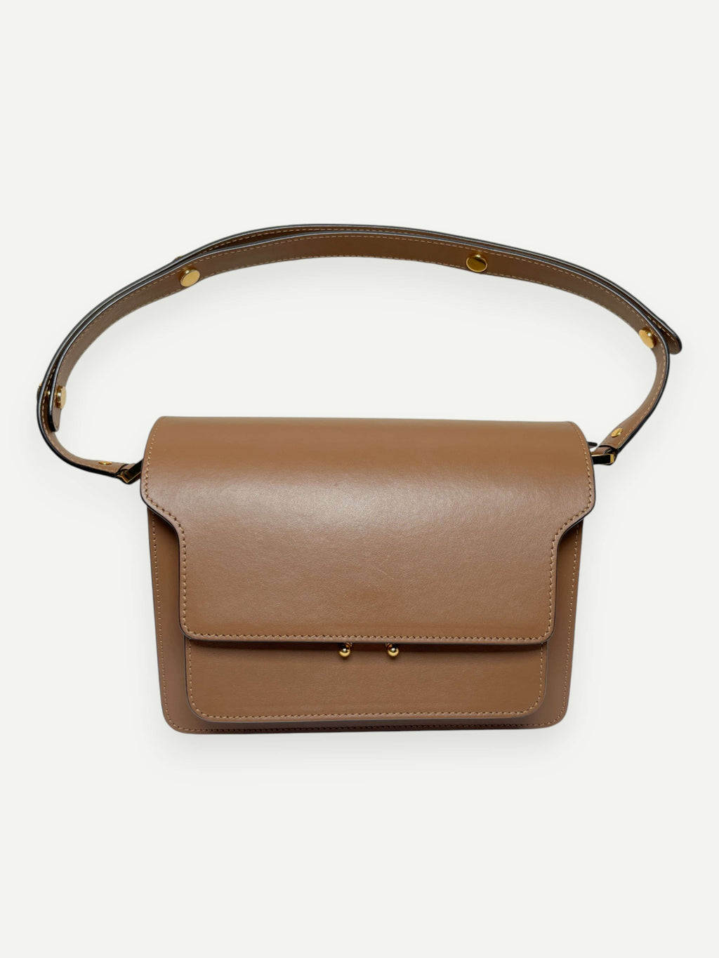 Brown Medium Trunk Bag