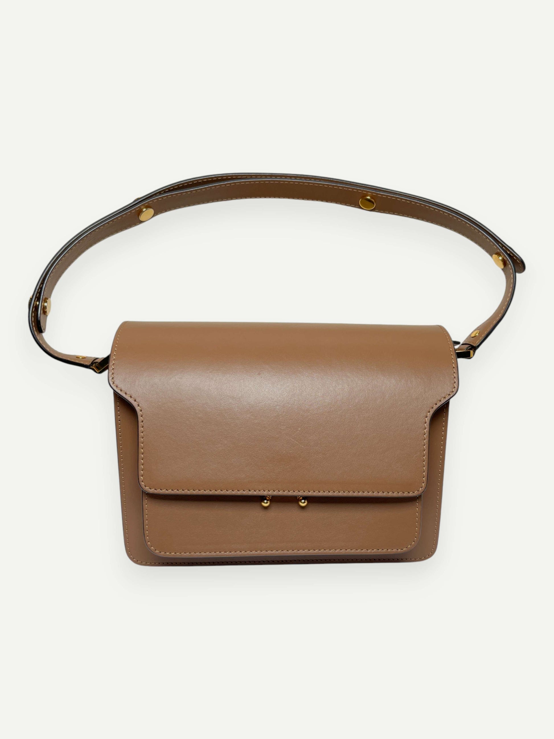 Brown Medium Trunk Bag