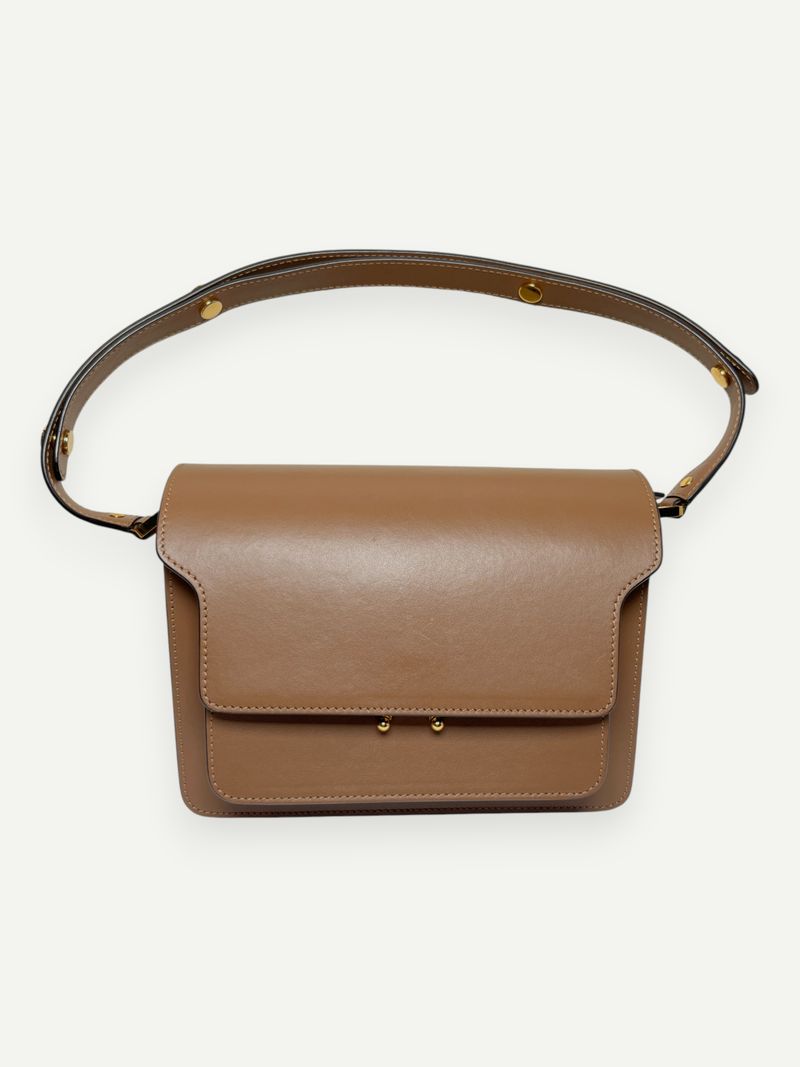 Brown Medium Trunk Bag