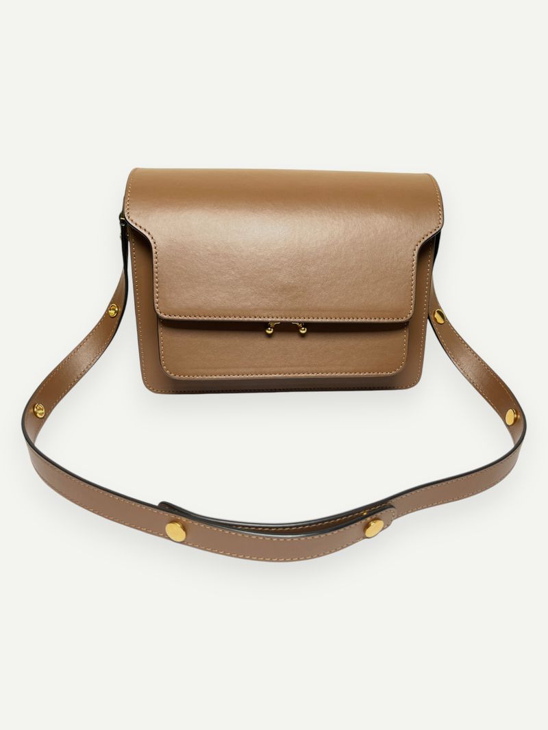 Brown Medium Trunk Bag