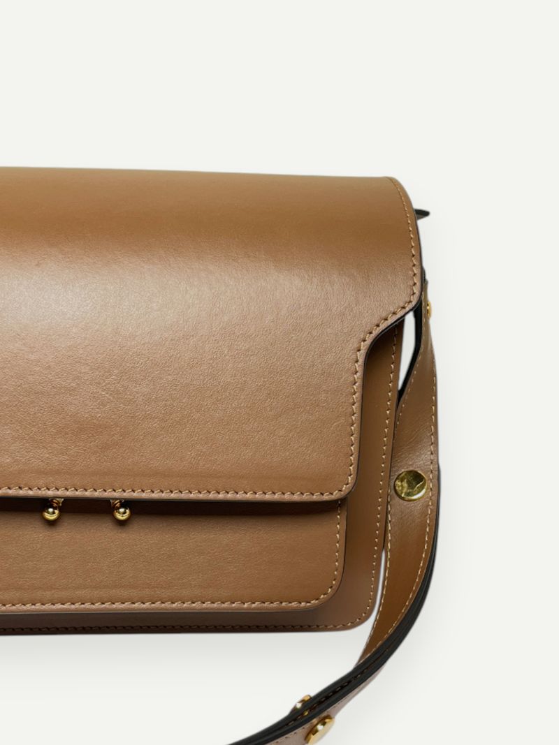 Brown Medium Trunk Bag
