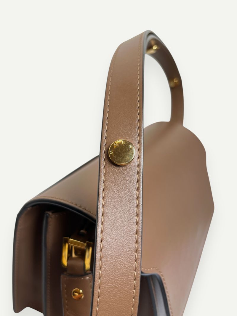Brown Medium Trunk Bag
