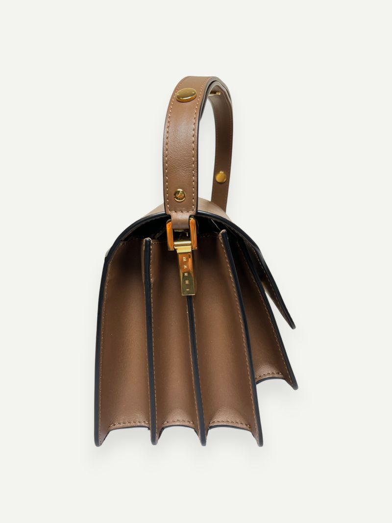 Brown Medium Trunk Bag