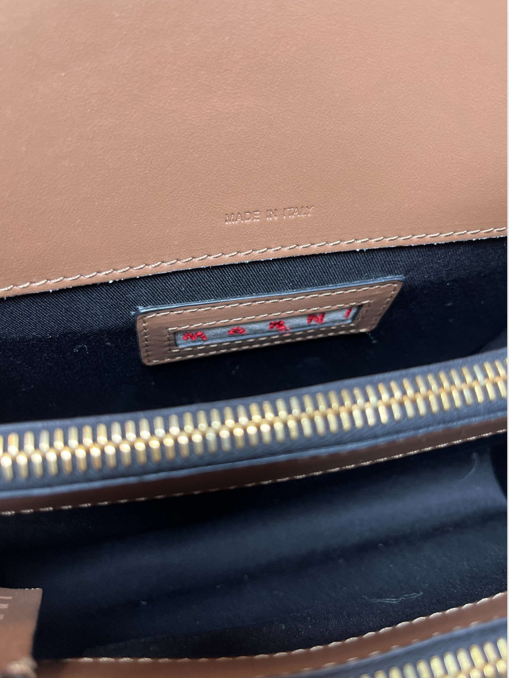 Brown Medium Trunk Bag