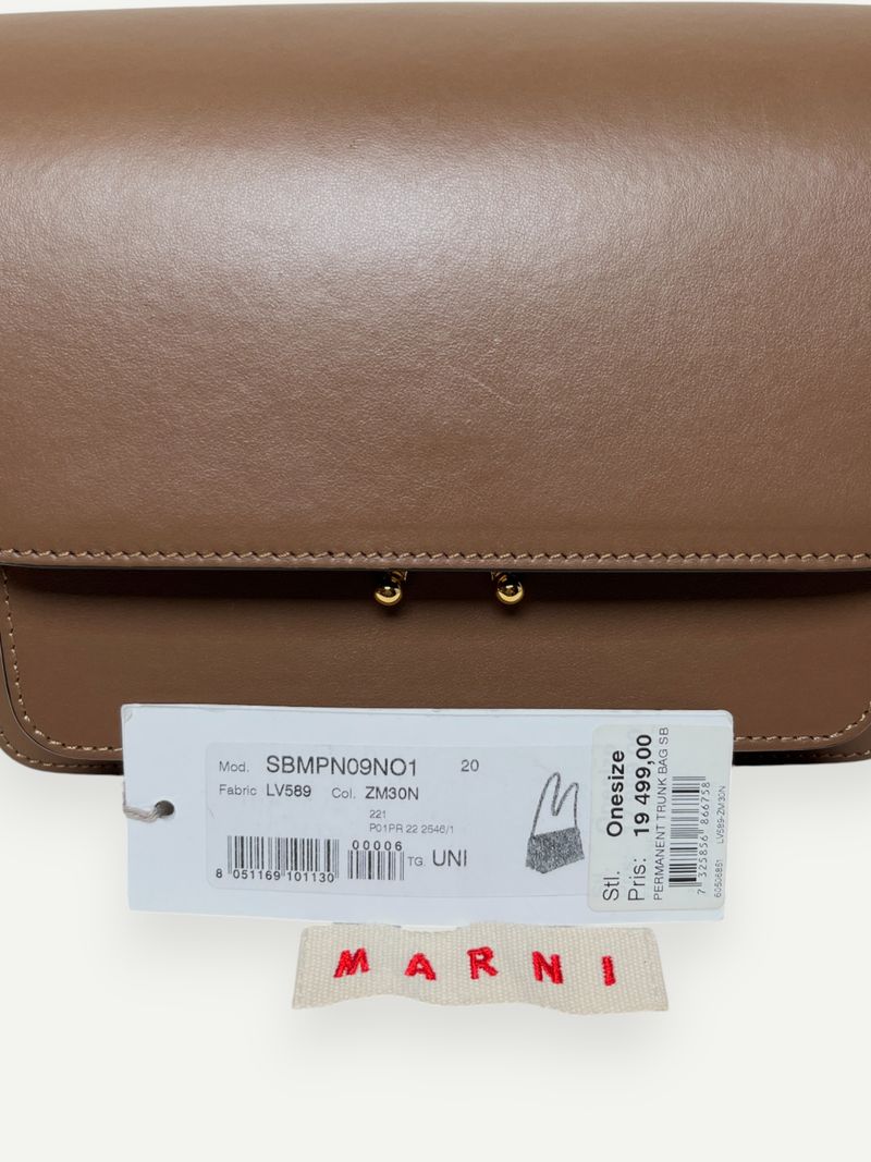 Brown Medium Trunk Bag