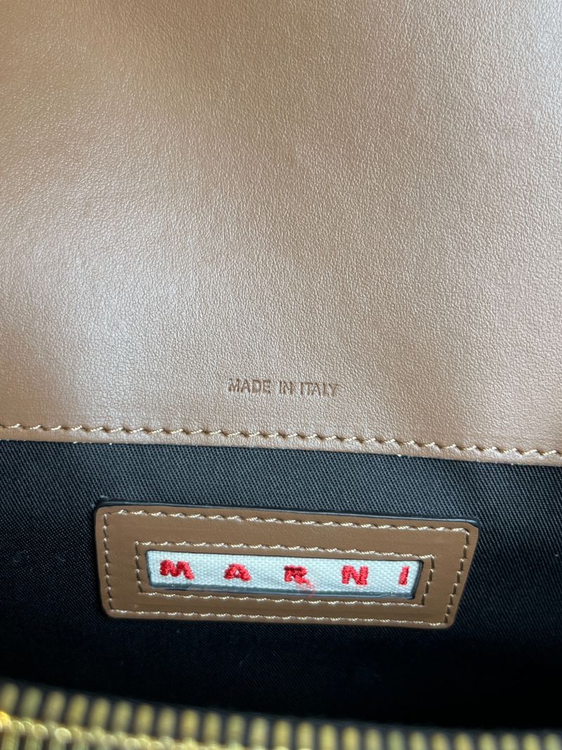 Brown Medium Trunk Bag