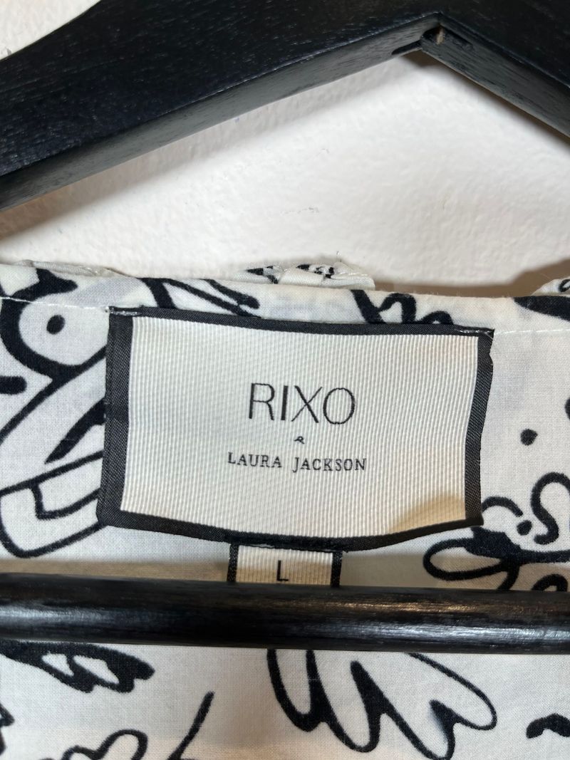 Patterned Cotton Blouse