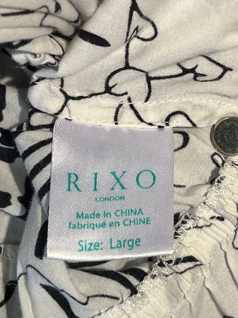 Patterned Cotton Blouse