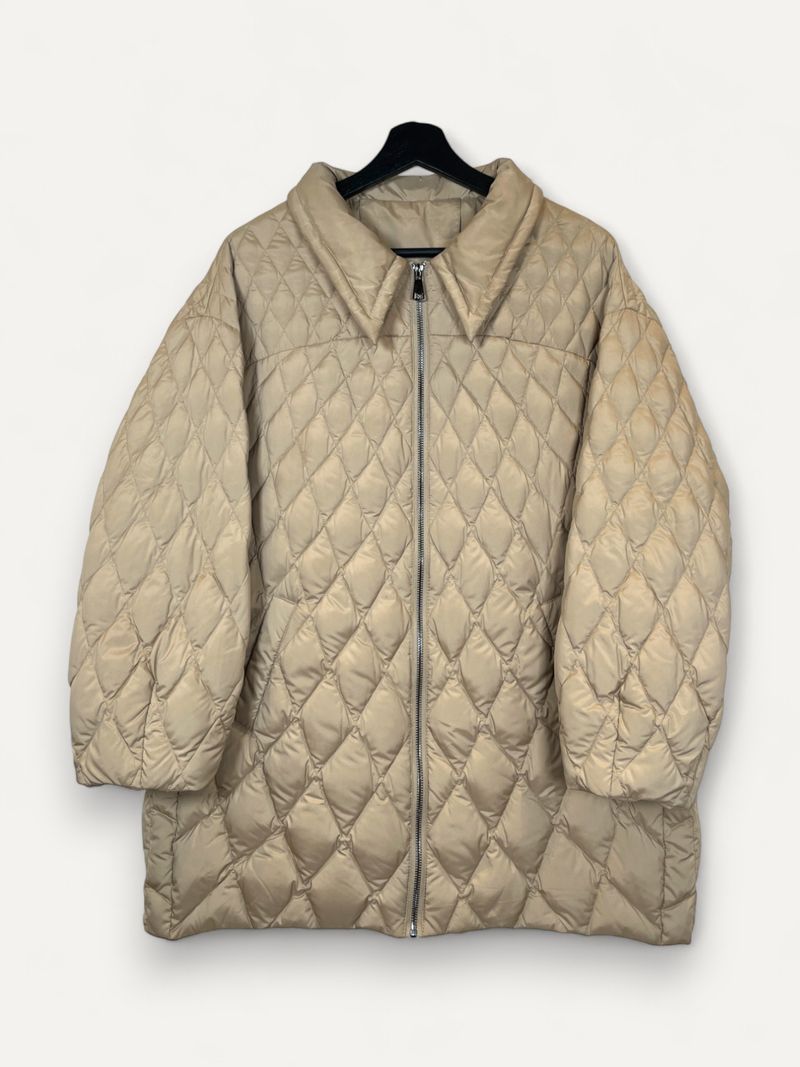 Beige Down Jacket