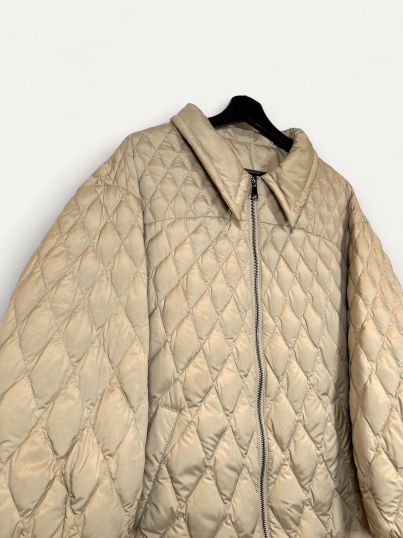 Beige Down Jacket