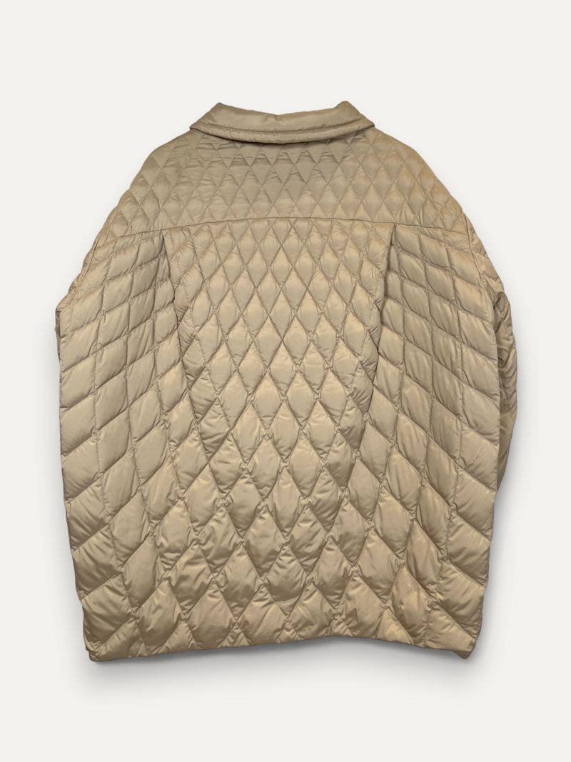Beige Down Jacket