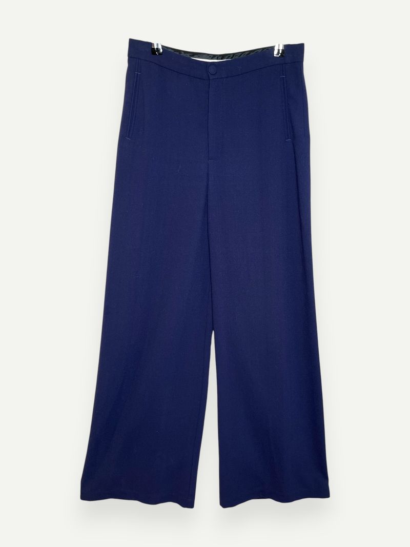 Sini Dark Blue Straight Leg Pants