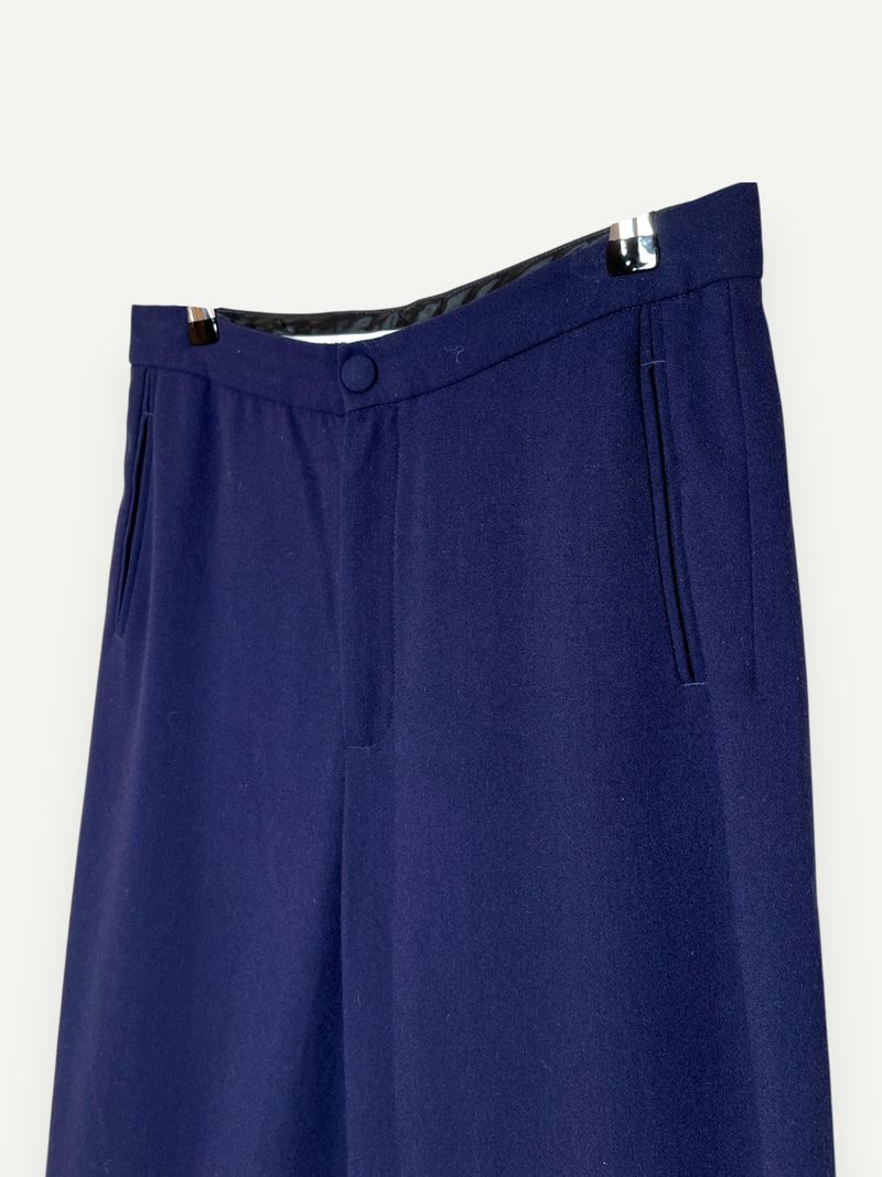Sini Dark Blue Straight Leg Pants