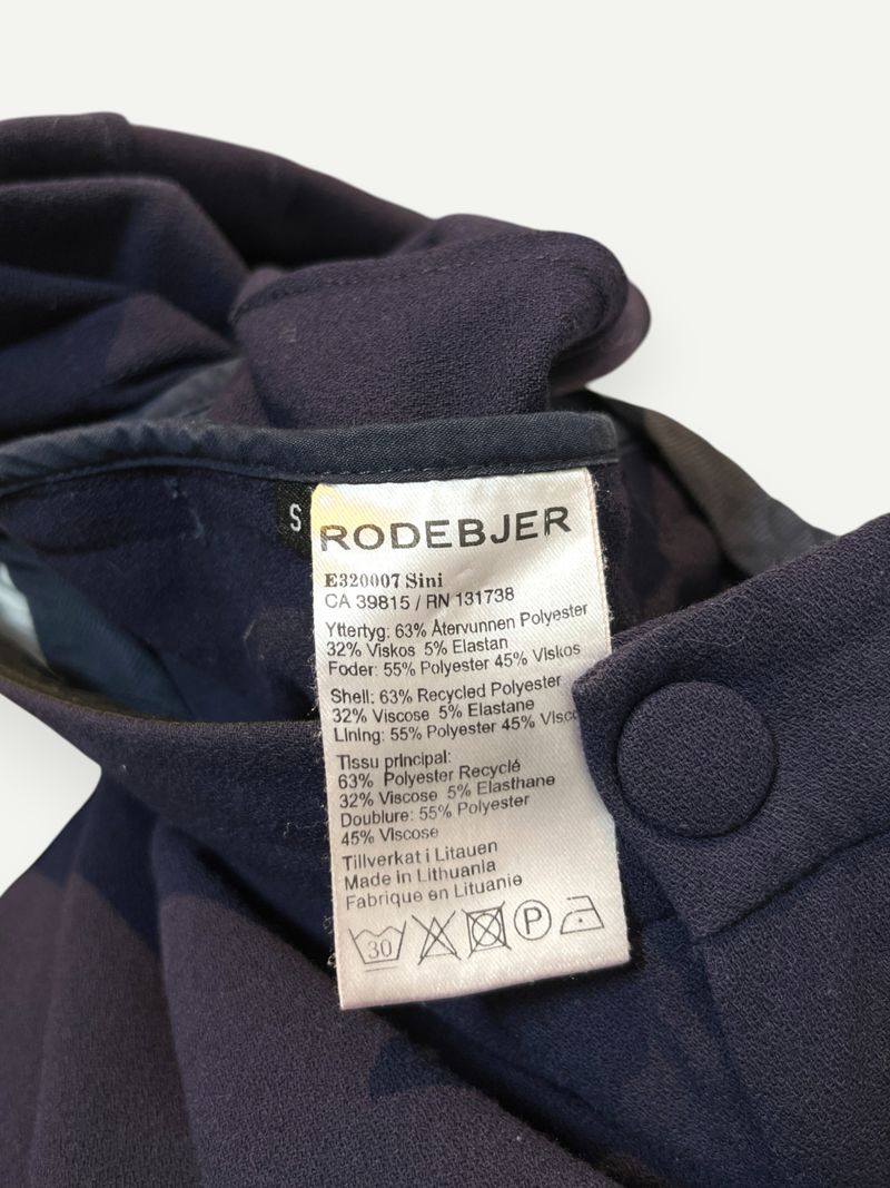 Sini Dark Blue Straight Leg Pants