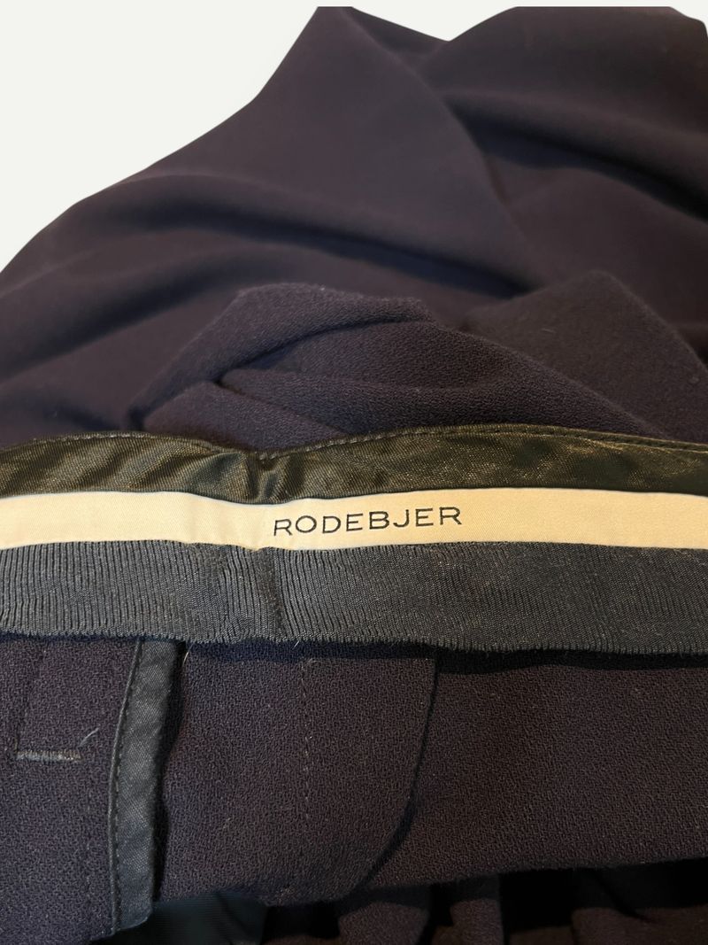 Sini Dark Blue Straight Leg Pants