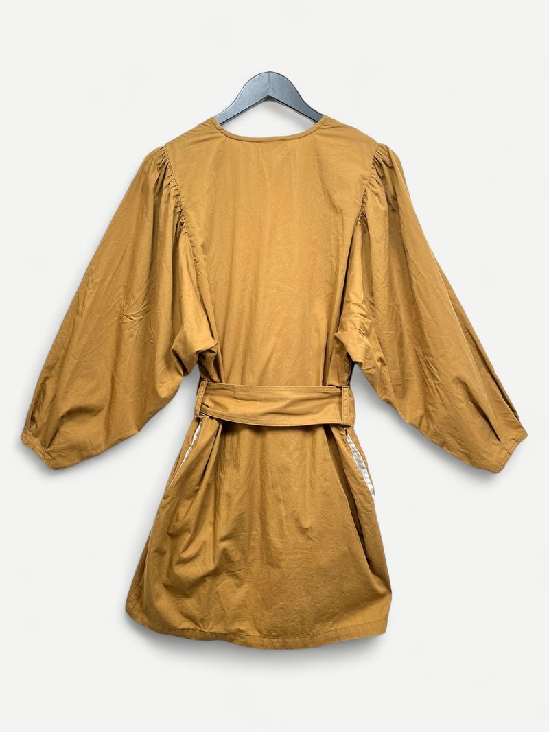 Caramel Knee Length Dress