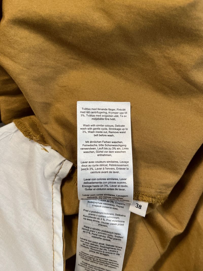 Caramel Knee Length Dress
