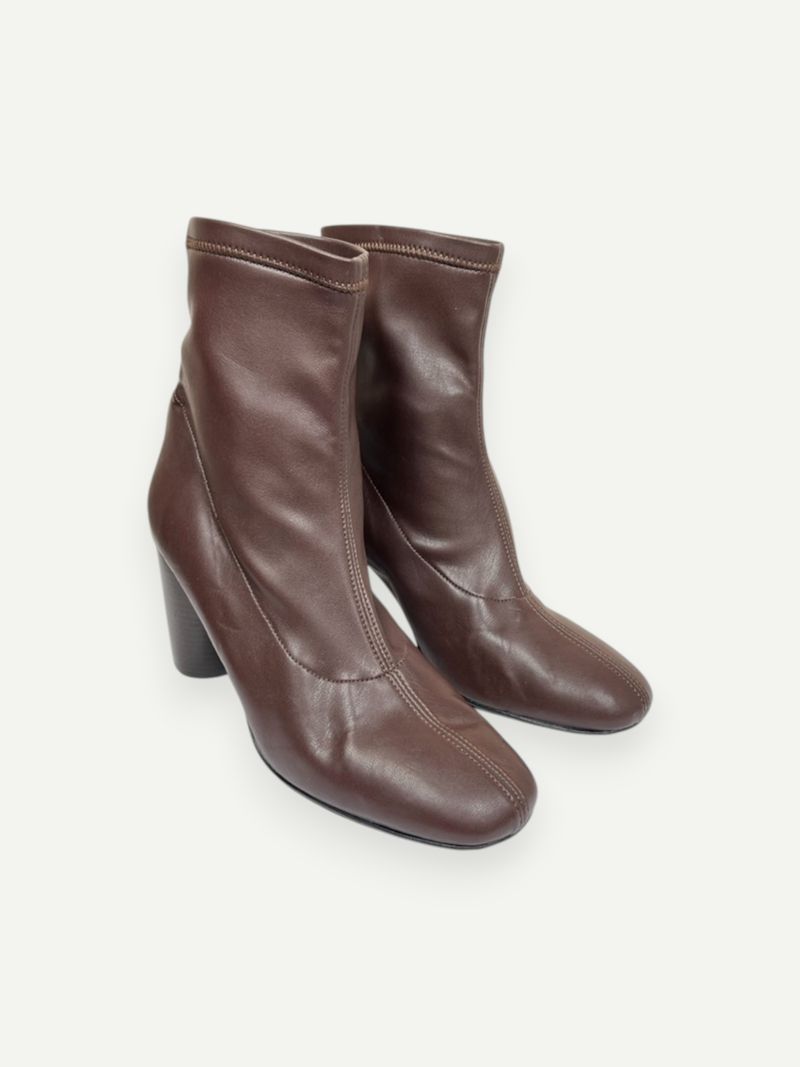 Brown High Heel Boot