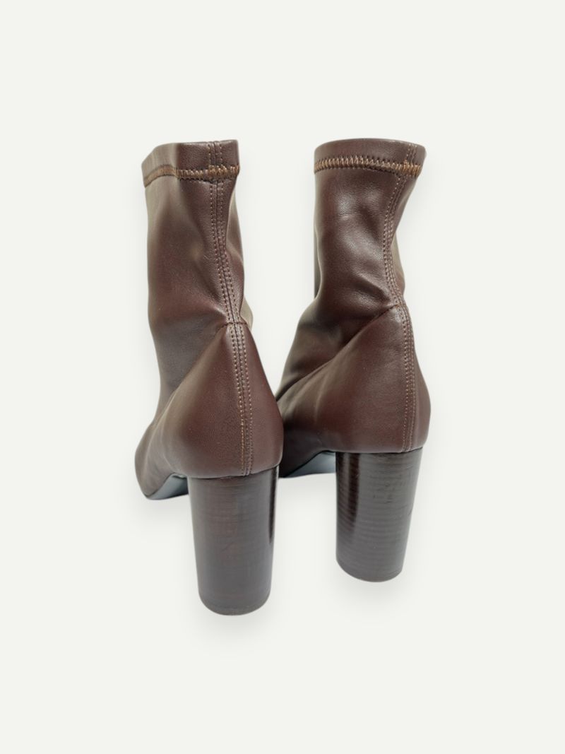 Brown High Heel Boot