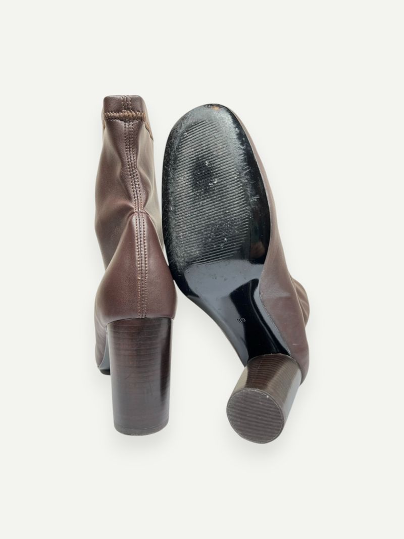 Brown High Heel Boot