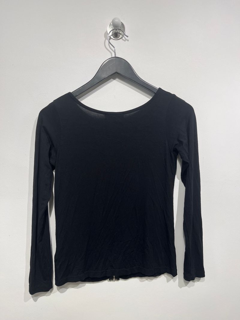 Black Long Sleeve Top