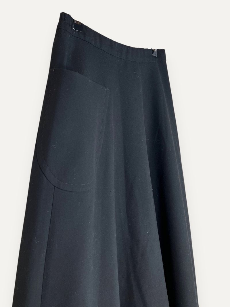 Black Midi Skirt