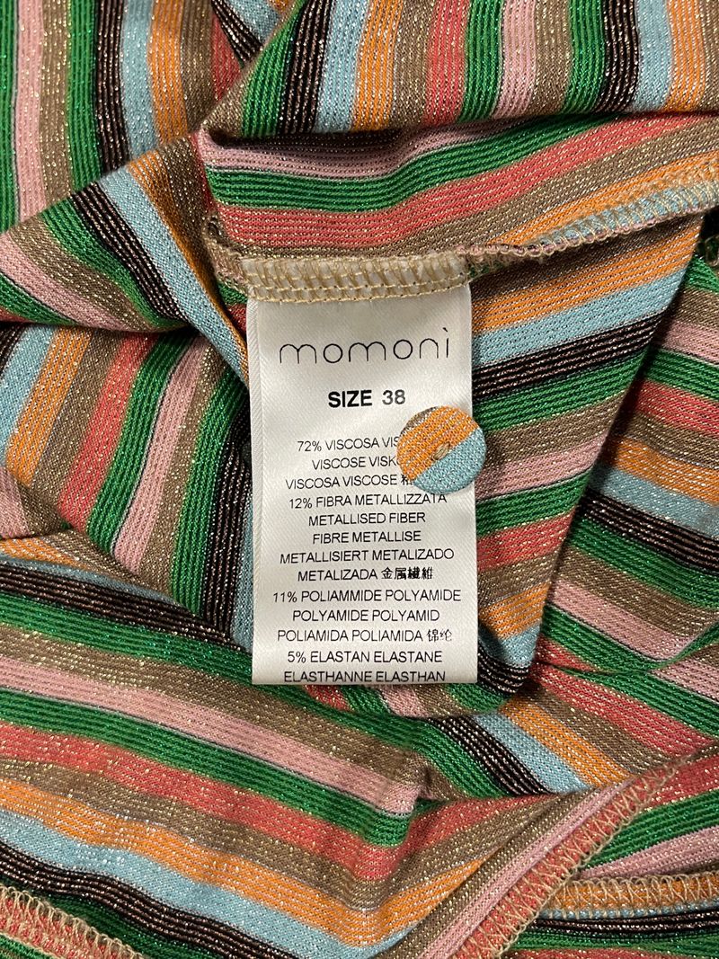 Flerfärgad skjortklänning