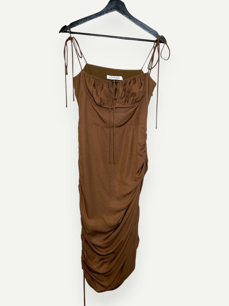 Brown Mini Dress